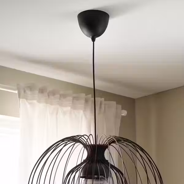 HAVSDJUP ХАВСДЬЮП Шнур-подвес - чёрный 1.4 м - фото 2