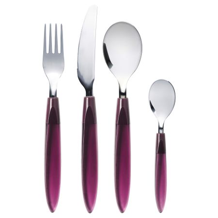 Столовый набор, 24 предмета ДИТУ, сиреневый