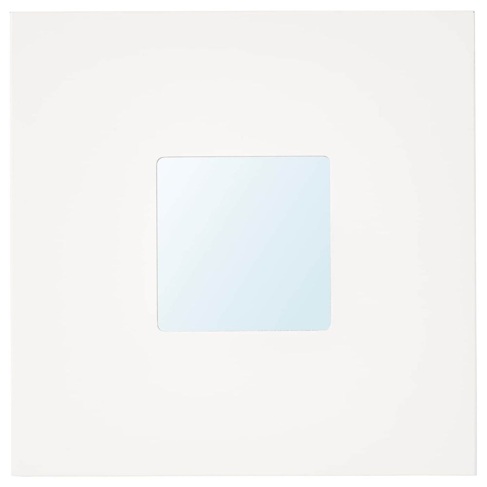 Зеркало, белый, 26x26 см IKEA МАЛЬМА 103.692.62 - фото 1