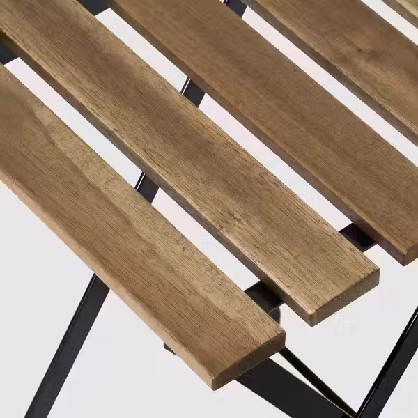 TÄRNÖ Табурет - чёрный/светло-коричневая морилка 30x42 см - фото 6