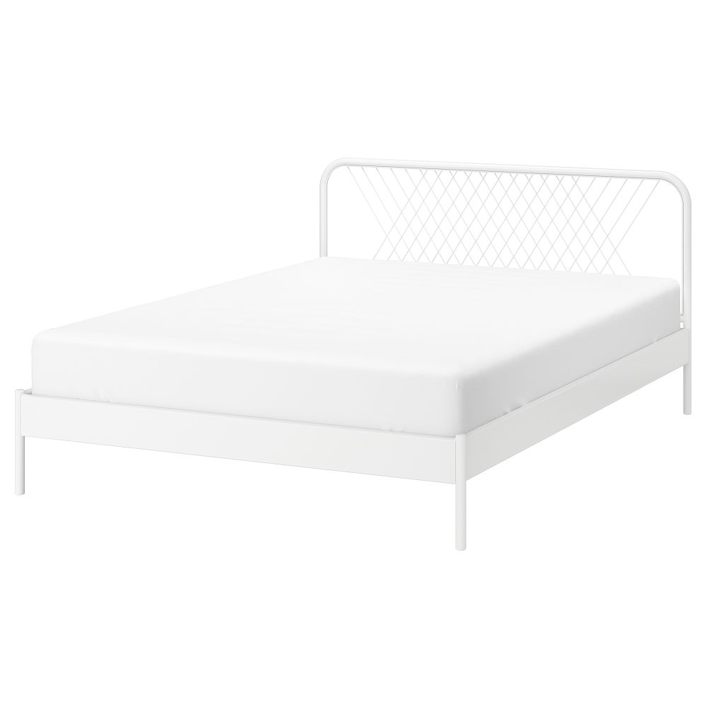 Каркас кровати, белый, Lönset, 160x200 см IKEA NESTTUN НЕСТТУН 891.580.49 - фото 1