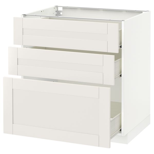 IKEA, вид спереди - схема-чертеж с размерами