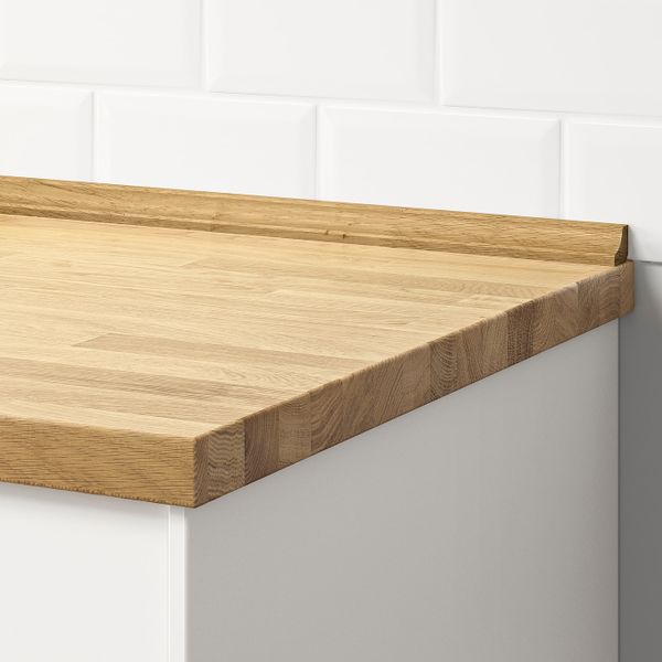 Стенной бордюр, дуб 246 см IKEA NUMERÄR НУМЕРЭР 403.694.49 - схема-чертеж с размерами