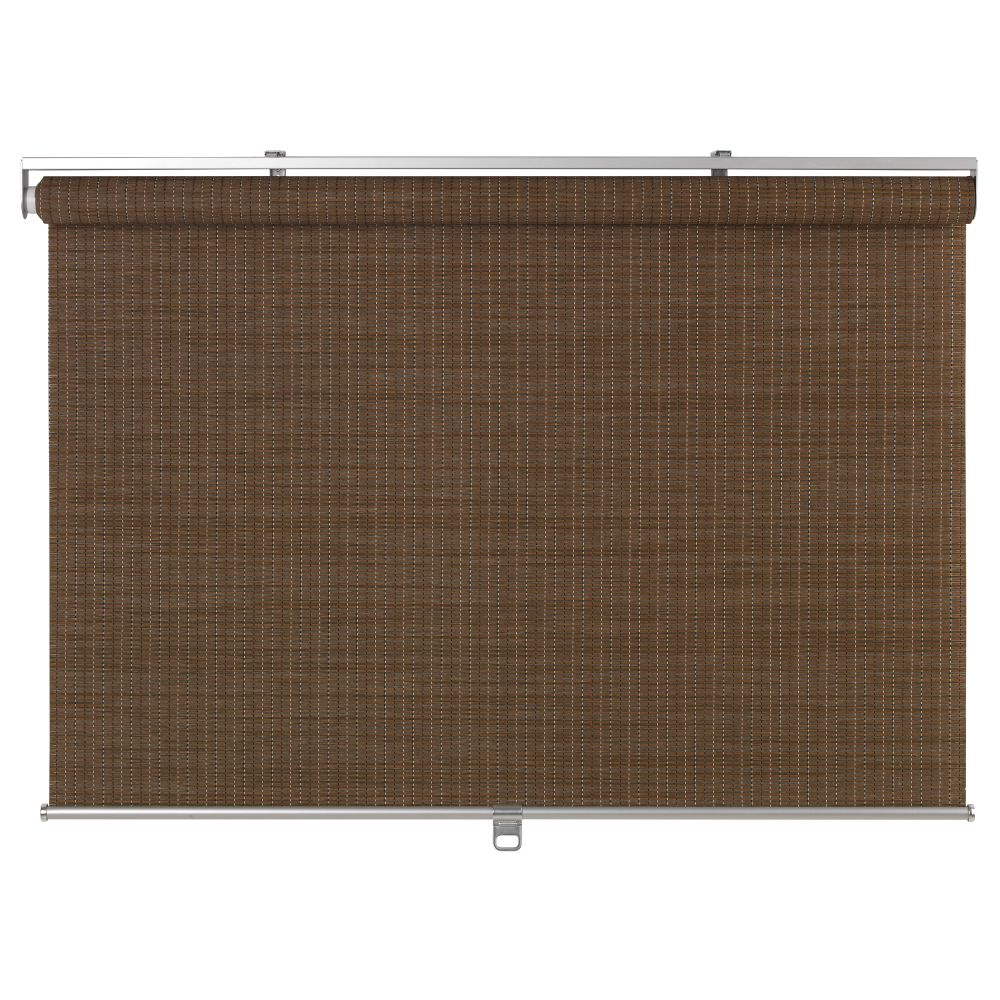 Рулонная штора БУСКТОФФЕЛЬ, темно-коричневый - фото 1