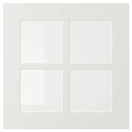 Стеклянная дверь, белый 40x40 см IKEA STENSUND СТЕНСУНД 504.514.29