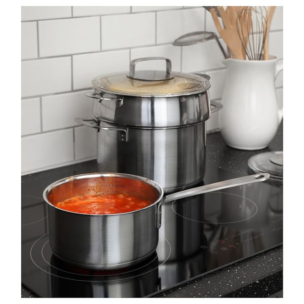 Ковш с крышкой, нержавеющая сталь/стекло 2 л IKEA IKEA 365+ ИКЕА/365+ 203.734.66 - фото 7