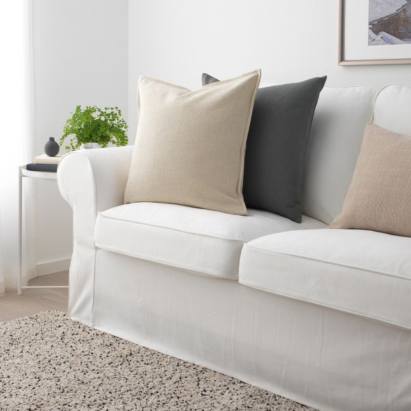 Чехол на подушку, неокрашенный 50x50 см IKEA JOFRID ЙОФРИД 304.438.07 - фото 3