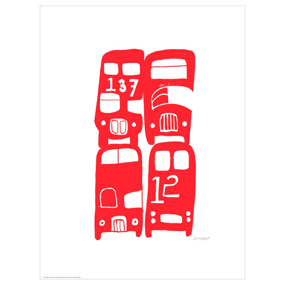 Постер, 30x40 см, Остановка автобуса IKEA DRÖMBILD ДРЁМБИЛЬД 604.417.98 - фото 1