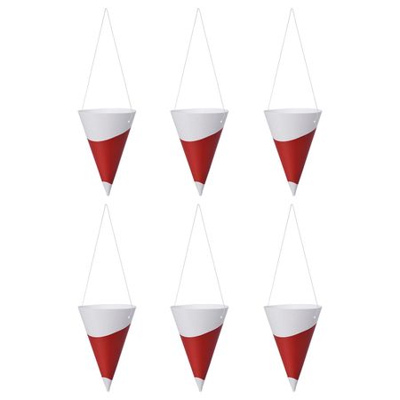 Украшение подвесное, колпак Санта Клауса, красный/белый IKEA ВИНТЕРФЕСТ 804.376.44