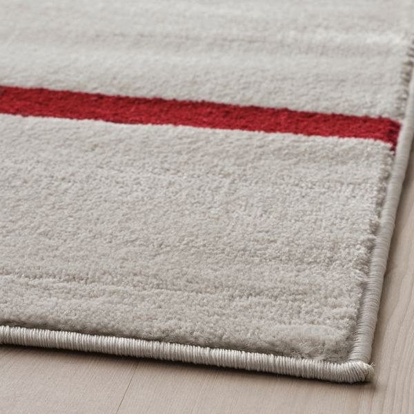 Ковер, короткий ворс, серый/разноцветный 133x195 см IKEA LILLEVORDE ЛИЛЛЕВОРДЕ 904.526.86 - фото 2