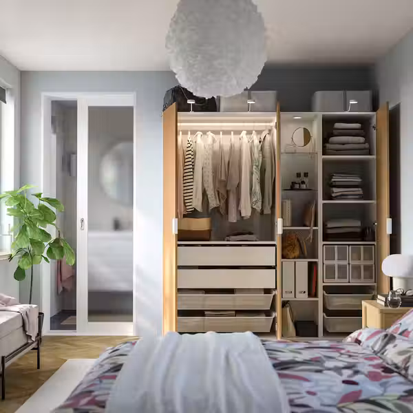 PAX / STORKLINTA СТОРКЛИНТА Гардероб, комбинация - фото 3