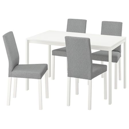 Стол и 4 стула, 125 cm IKEA MELLTORP МЕЛЬТОРП, KÄTTIL КЭТТИЛ 594.282.03