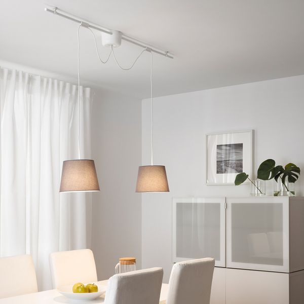 Двойной шнур-подвес/штанга, белый IKEA ХЕММА 103.606.43 - фото 2