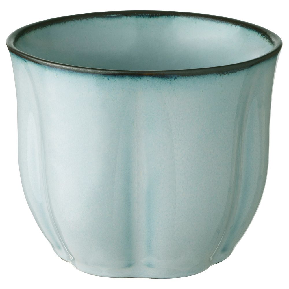 Кашпо, серый, 9 см IKEA СОТКОРСБЭР 304.419.31 - фото 1