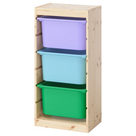 TROFAST Комбинация д/хранения+контейнеры