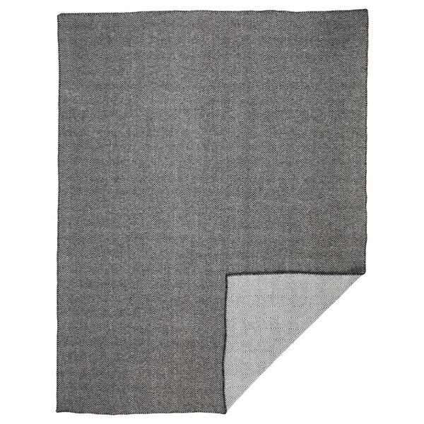 Плед, 150x200 см, серый IKEA STRIMLÖNN 703.203.81 - фото 6