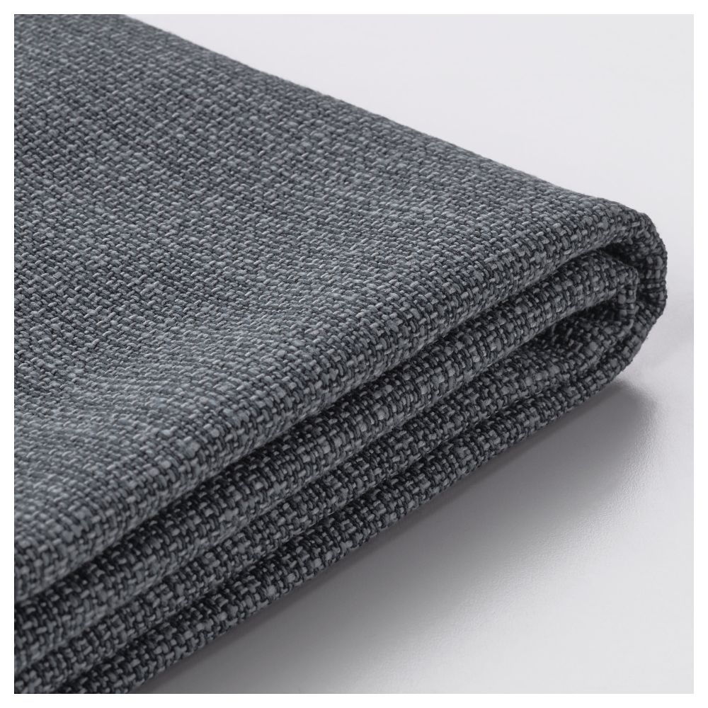 Чехол на спинку ВАЛЛЕНТУНА, Хилларед темно-серый (80x80 см) - фото 1