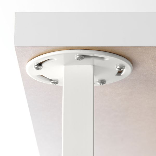 Ножка, белый IKEA GODVIN ГОДВИН 803.849.09 - схема-чертеж с размерами