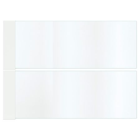 MAXIMERA Дополнит боковина д/ящика, высокая - стекло 37 см