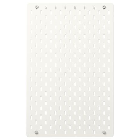 Настенная панель, белый 36x56 см IKEA SKÅDIS СКОДИС 503.621.31