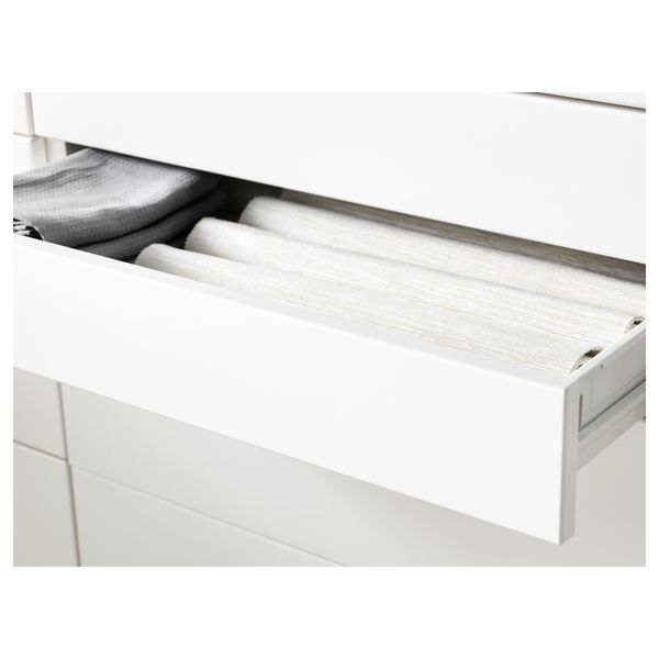 Ящик, низкий ФОРВАРА, белый - фото 2