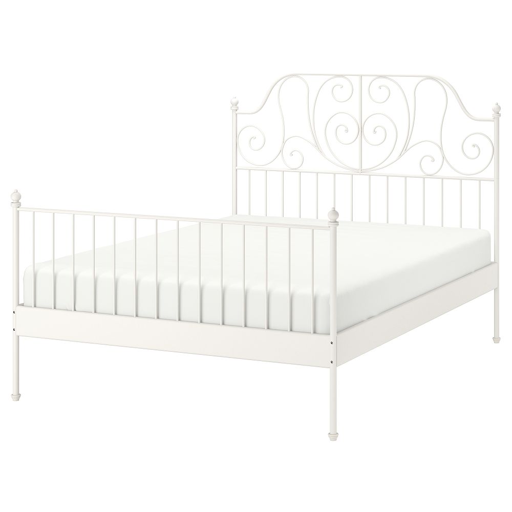 Спинки кровати, 160 см, белый IKEA LEIRVIK ЛЕЙРВИК 104.243.72 - фото 1
