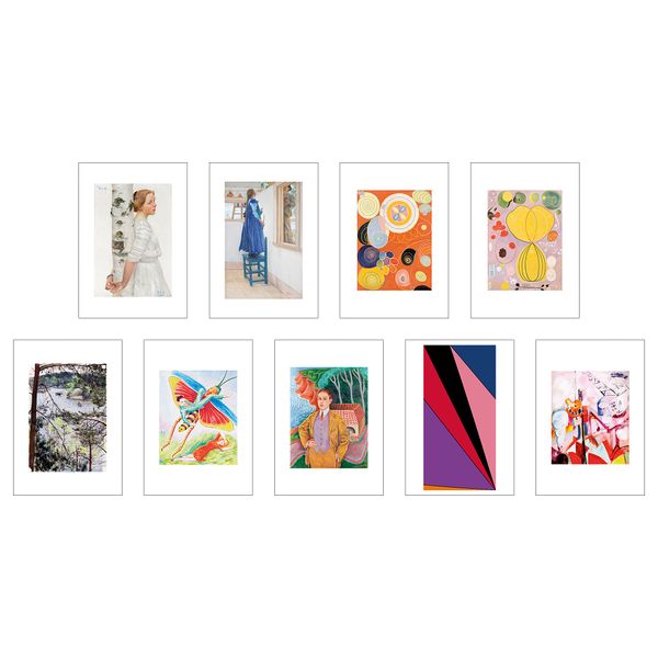 Открытка СВАНЕСУНД, разные картины (21x30 см) - фото 1