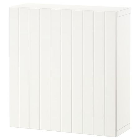 BESTÅ Комбинация настенных шкафов - белый/Sutterviken белый 60x22x64 см