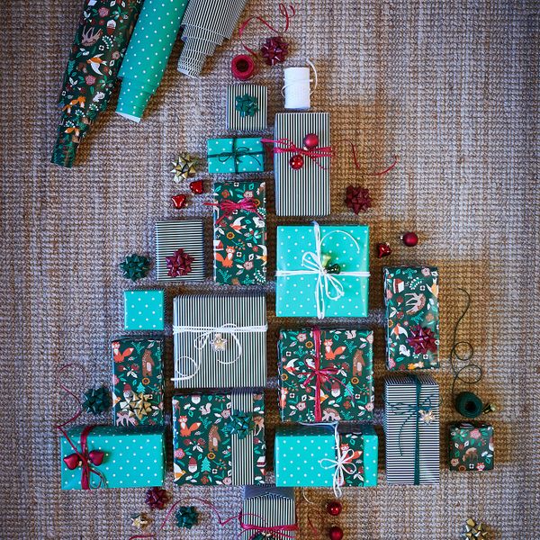 Рулон оберточной бумаги, анималистический орнамент зеленый 3x0.7 м/2.10 м²x3 штуки IKEA VINTER 2021 ВИНТЕР 2021 704.997.98 - схема-чертеж с размерами