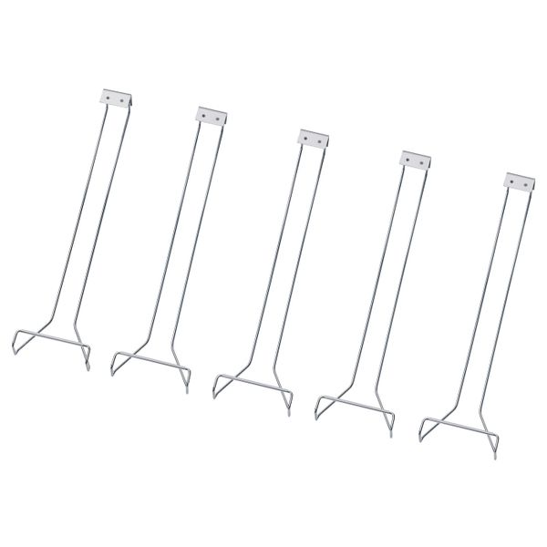 Держатель для бокалов, хромированный 5 шт IKEA BESTÅ БЕСТО 204.432.47 - фото 1