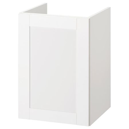 Шкаф под раковину с 1 дверцей, Йельсен белый 40x40x60 см IKEA FISKÅN ФИСКОН 504.993.70