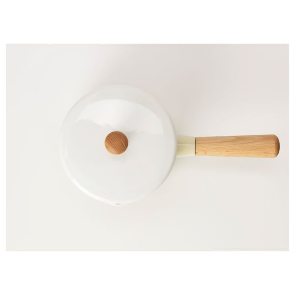 Ковш с крышкой КАСТРУЛЛ, бежевый (1.5 л) - схема-чертеж с размерами