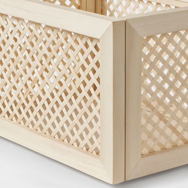 VÄLTNING ВЭЛЬТНИНГ Ящик - естественный 25x35x15 см - фото 2