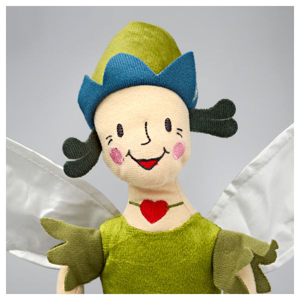 Мягкая игрушка СОНГТРАСТ, фея с волшебной палочкой - схема-чертеж с размерами