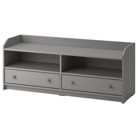 Тумба под ТВ, серый 138x36x54 см IKEA HAUGA ХАУГА 004.150.66