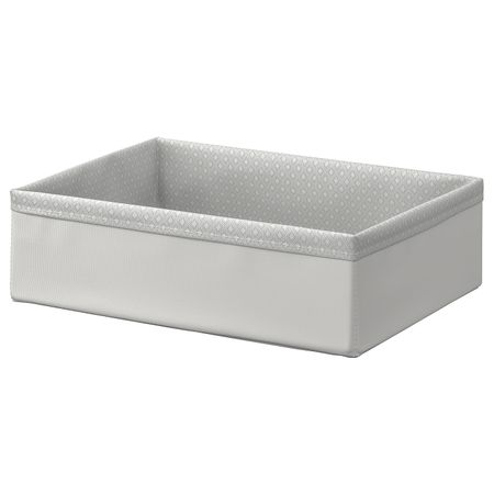 Органайзер, серый-белый 26x34x10 см IKEA BAXNA БАКСНА 604.743.69