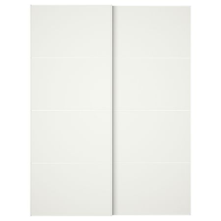 Пара раздвижных дверей МЕХАМН, белый