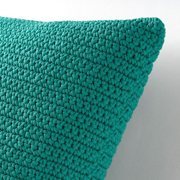 Чехол на подушку, для/дома/улицы, бирюзовый 50x50 см IKEA СЁТХОЛЬМЕН 404.392.68 - схема-чертеж с размерами