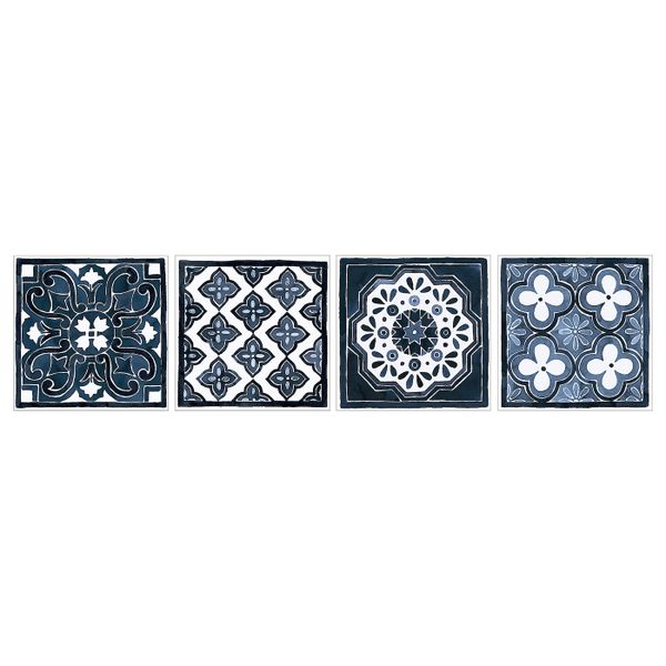 Картина, Синие узоры 30x30 см IKEA ПЬЕТТЕРИД 704.382.72 - фото 2