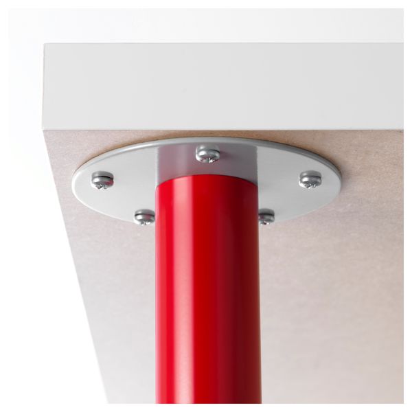 Ножка АДИЛЬС, красный - схема-чертеж с размерами