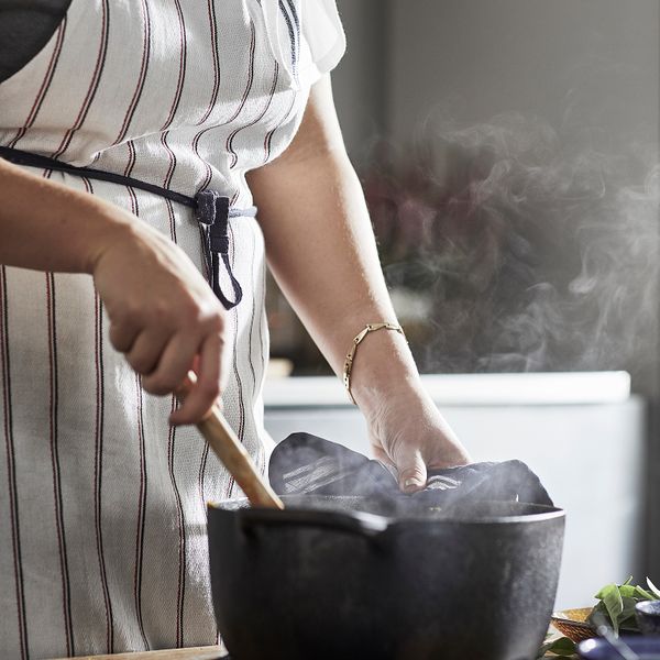 Прихватка, синий, 19x19 см IKEA HILDEGUN ХИЛЬДЕГУН 304.840.63 - фото 5