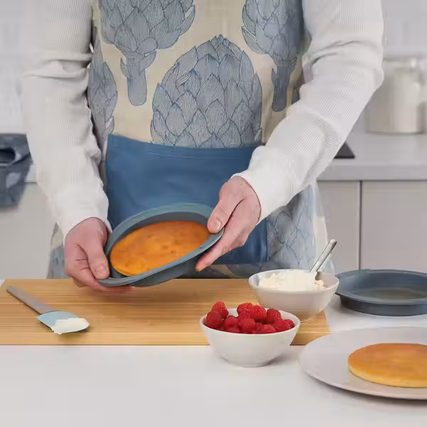 KANTNÅL Форма для выпечки - серо-бирюзовый 18 см - фото 3