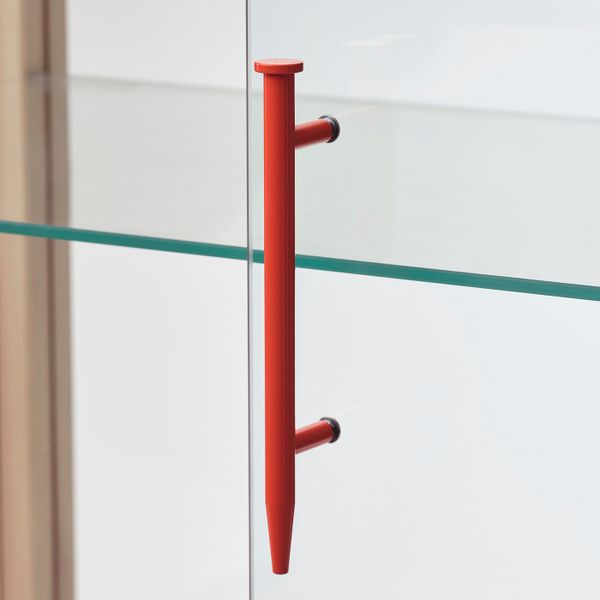 Шкаф-витрина, сосна 80x80 см IKEA МАРКЕРАД 304.515.24 - фото 3