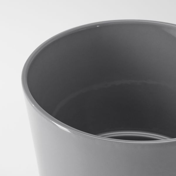 Кашпо, для дома, улицы серый, 19 см IKEA SKOGSVINBÄR СКОГСВИНБЭР 705.108.33 - фото 6