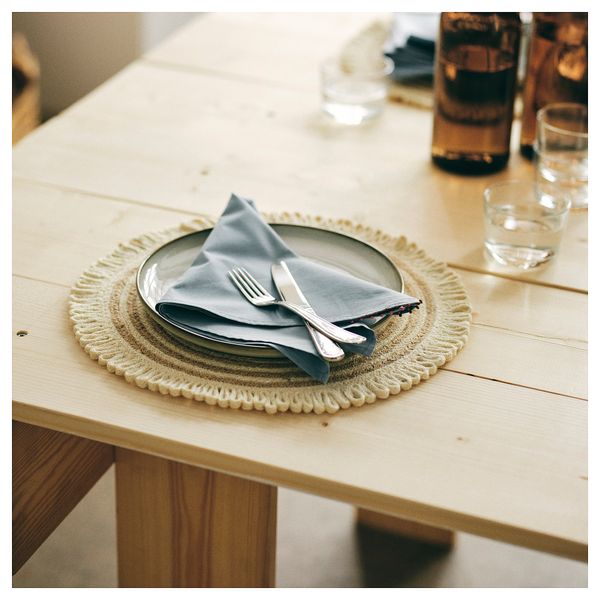 Салфетка, 45x45 см, синий IKEA MÄVINN 205.520.57 - фото 4