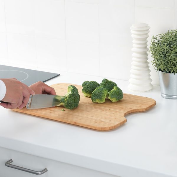 Разделочная доска, бамбук 42x31 см IKEA HÖGSMA ХЭГСМА 804.947.81 - фото 3