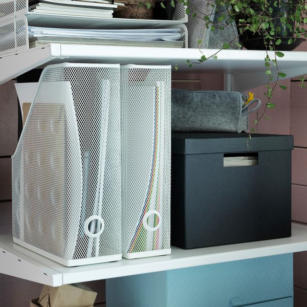 Подставка для журналов, белый IKEA DRÖNJÖNS ДРЁНЙОНС 604.396.96 - фото 2