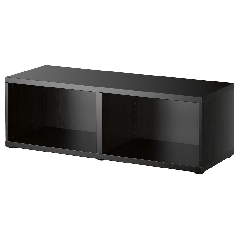 BESTÅ Каркас - черно-коричневый 120x40x38 см - схема-чертеж с размерами
