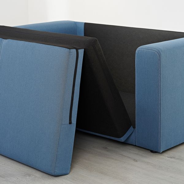 2-местный диван-кровать, Knisa классический синий IKEA ASKEBY 705.148.45 - фото 8