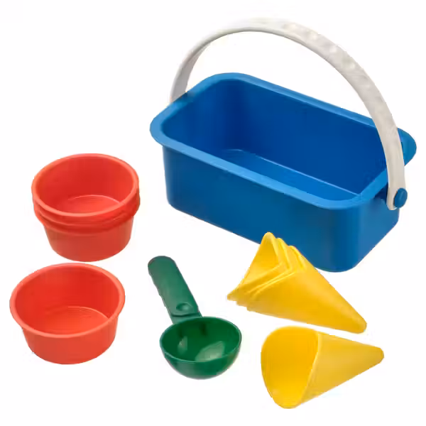 SANDIG Набор д/песочницы «мороженое»,10 пр - разноцветный - фото 1